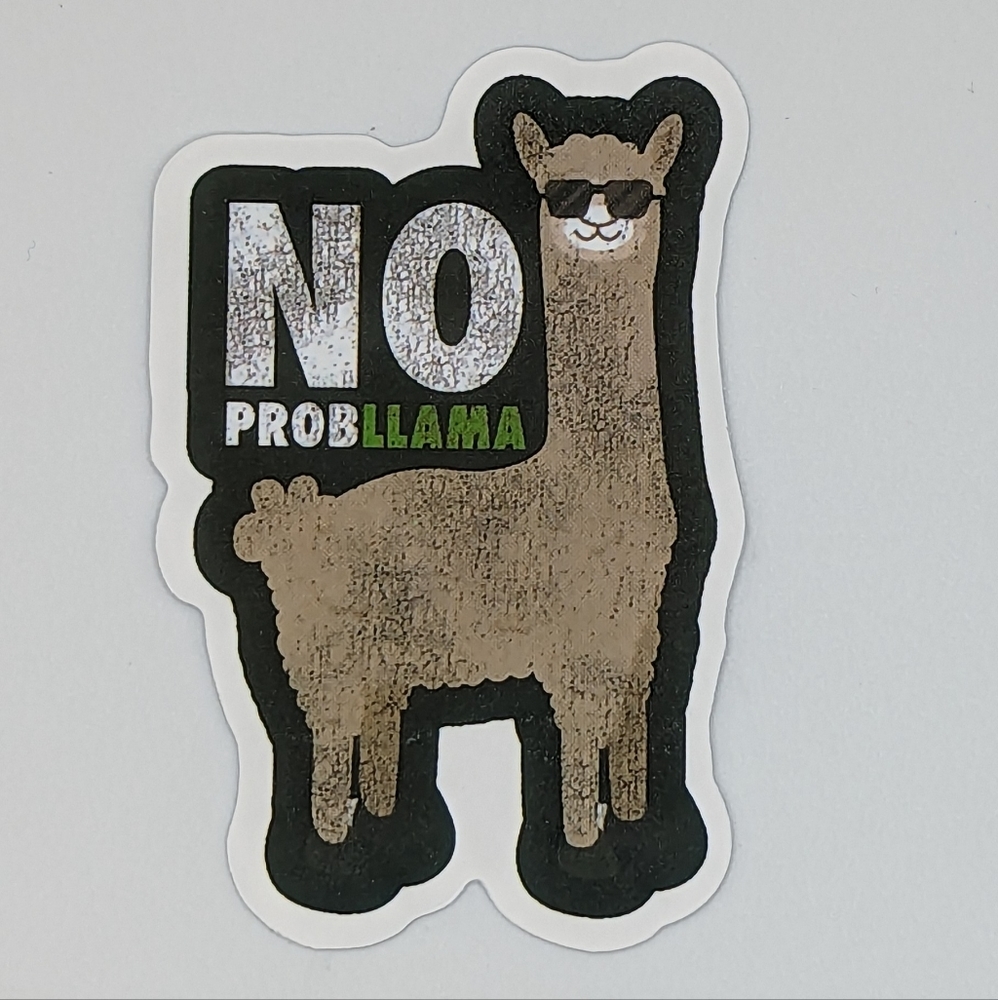 No Prob Llama Sticker